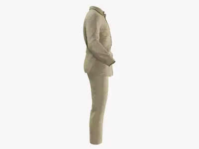 Driver Dress Low-poly 3D model