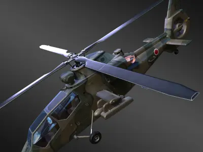 Kawasaki OH-1 Ninja 3D model