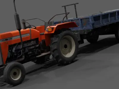 Tafe Tractor 3D model