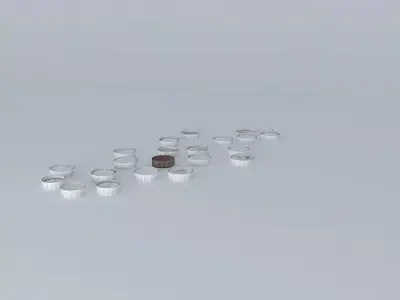 Oil tanks Palau Bukon Free 3D model