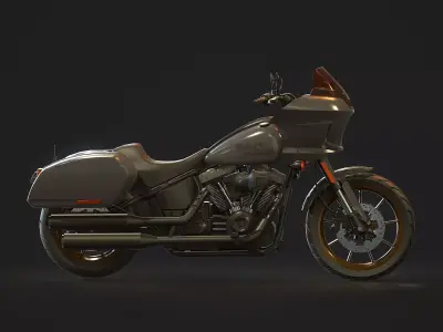 Base model H D Low Rider ST 2023 3D model