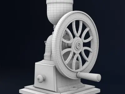 Elma Coffee Grinder 3D model