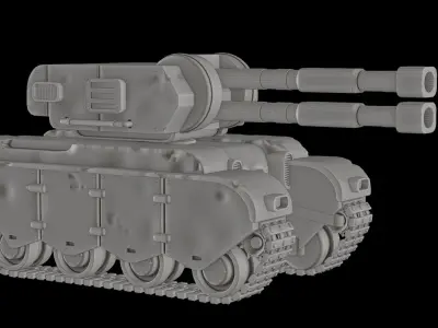 Frost Tank Free 3D model