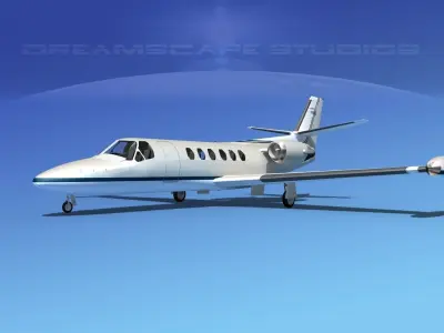 Dreamscape AC-53 Exec Classic V08 3D model