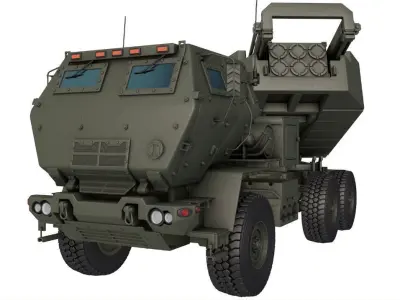 M142 HIMARS Multiple Rocket Launcher 3D model purchase