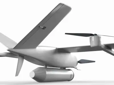  Sahara Harmattan AI Radar Drone VTOL White 