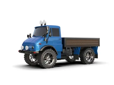 MERCEDS BENZ UNIMOG 416 -1979 TRUCK 3D print model