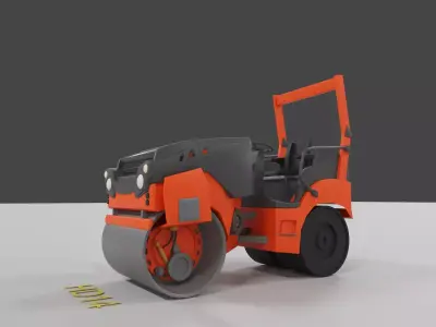 Hamm HD 14 Wirtgen Group  3D model