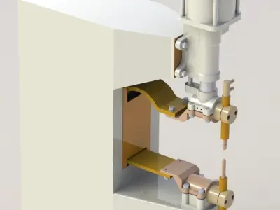 Spot Welding Machine 3D model purchase