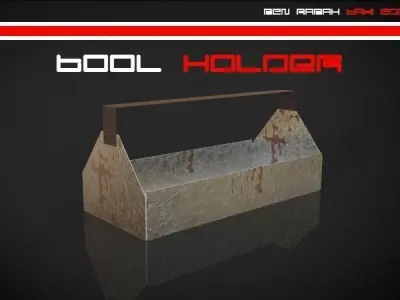 Simple Tools Box Holder M1 Free 3D model