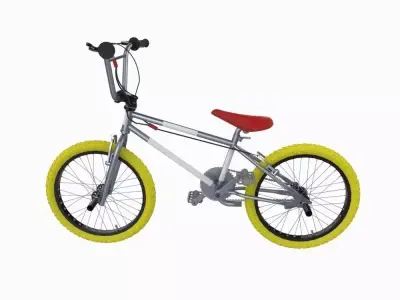 BMX Bike Low-poly 3D model order