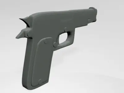 Gun 02 3D model