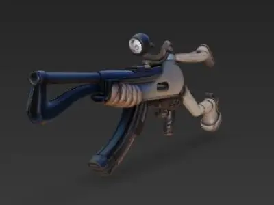 the sniper gun1 3D model