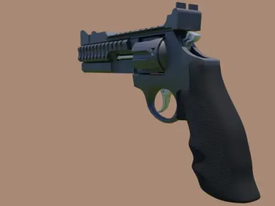 357 Magnum 3D model