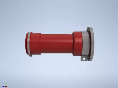 Flyshaft seal Free 3D model