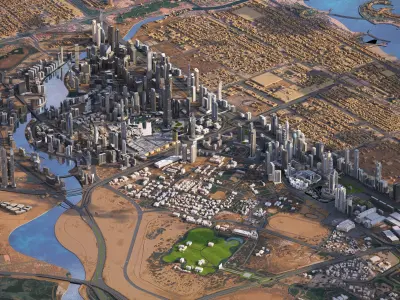 Dubai 3D model