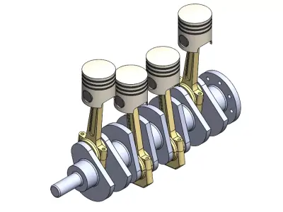 Crankshaft 3D print model purchase