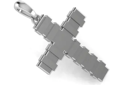 CROSS PENDANT CR141 3D print model
