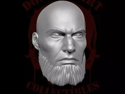 Ramdom Heads 3D Printables for Action Figures 3D print model