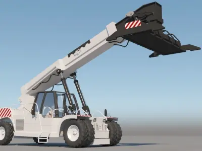 Container Forklift 3D model