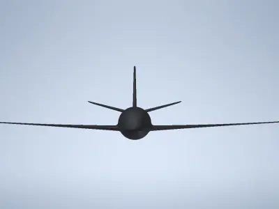 Private Jet 3D print model
