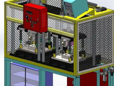 Leak Test Machine Free 3D model