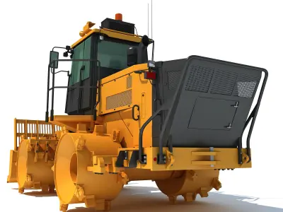 Trash Compactor 3D model