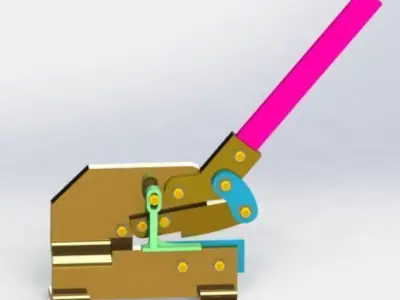 shearing machine  3D model