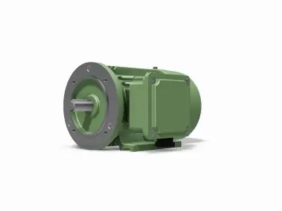 80 B34b Right IEC electric motor - 3D CAD model 3D model