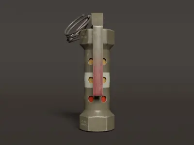 Grenade M 84 3d model 3D model