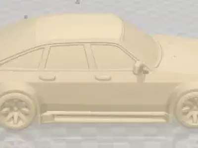 Citroen GS Tuning Printable Car 3D print model