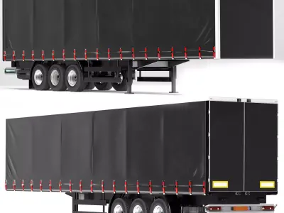truck back   3D model