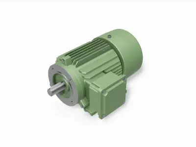 90S B34a Right IEC electric motor - 3D CAD model 3D model