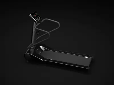 Treadmill Run 3D model