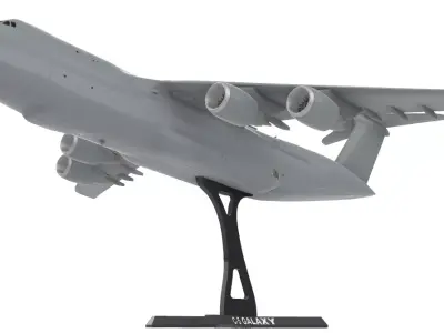 C-5 Galaxy  3D print model
