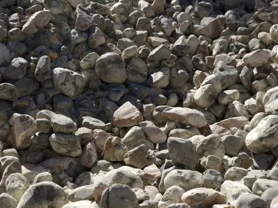  Smooth Monochromatic River Stone Models Collection 