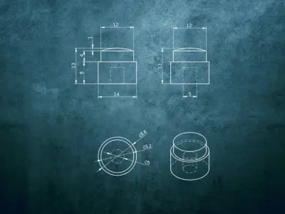 Spring insert spare part Free 3D print model