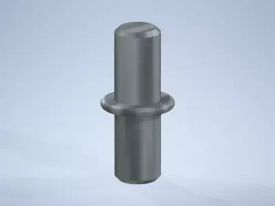 IKEA BILLY Shelf Pins 101532 3D model