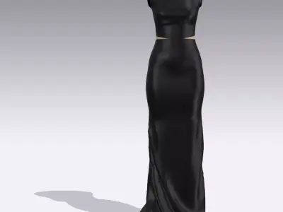 DRESS DRESS on mannequin 3D model order