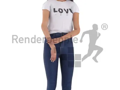 Yasmin Animated 002 Standing