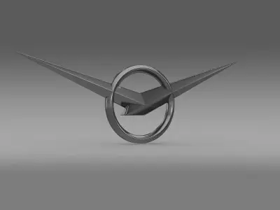 UAZ Logo 3D model
