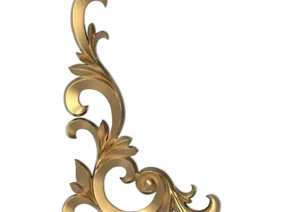  decorative pattern ready for 3D printing 3D model