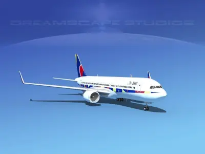 Boeing 767-300 Air 2000 3D model