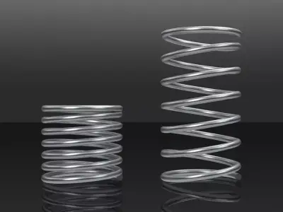 Realistic Movement Spring Free 3D model