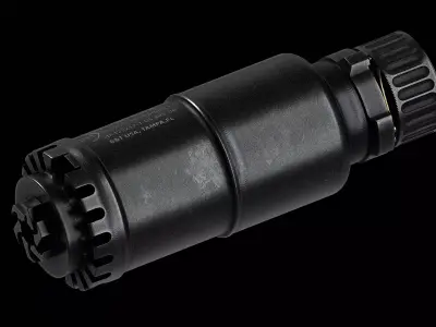 BT RBS 762 compact SF Suppressor Low-poly 3D model