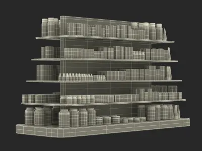  Pharmacy Displays with Pharmacy Products Collection 