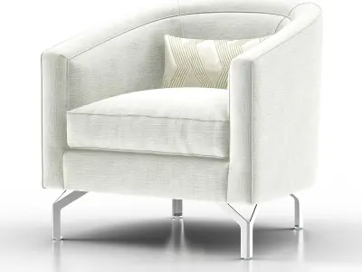 ANNETTE CABRIOLE Armchair 3D model