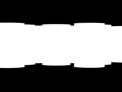 Paint Cans Low-poly 3D model buy