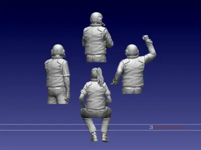 Israel tank crew idf 3D print model purchase