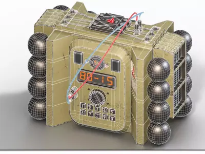 Dynamite 11 3D model